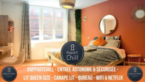 Appart Chill & Free - Proche Centre Valenciennes - Parking Gratuit